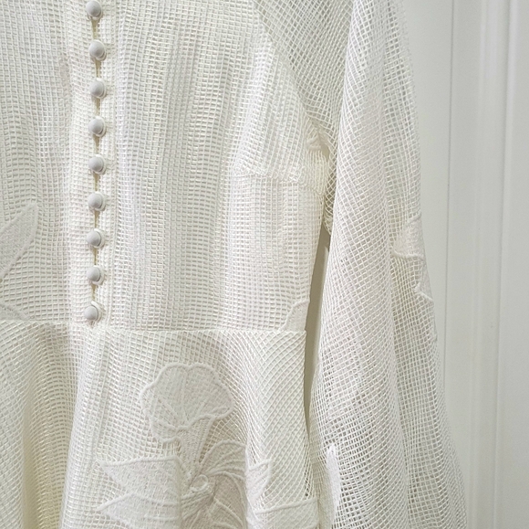 NWT Anthropologie Mare Mare Sabine Embroidered Mini Dress XS - Picture 11 of 16